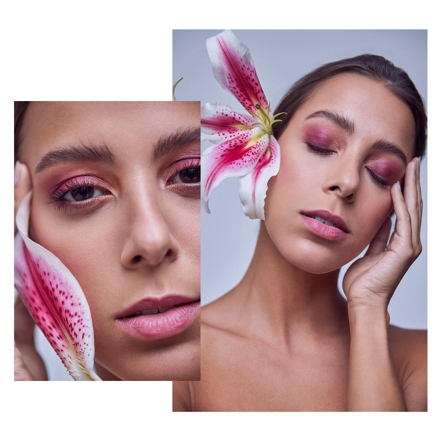 Pushing petals with @izzybizzyspider and makeup artist @giodalbom. Swipe for BTS (I used a bed sheet and conduit pipe as a DIY scrim)
&bull;
📸 and 🖥 Workflow
Camera: @canonusa @canoneosr
Lighting: @paulcbuffinc 
Tethering: @tethertools 
Processing: