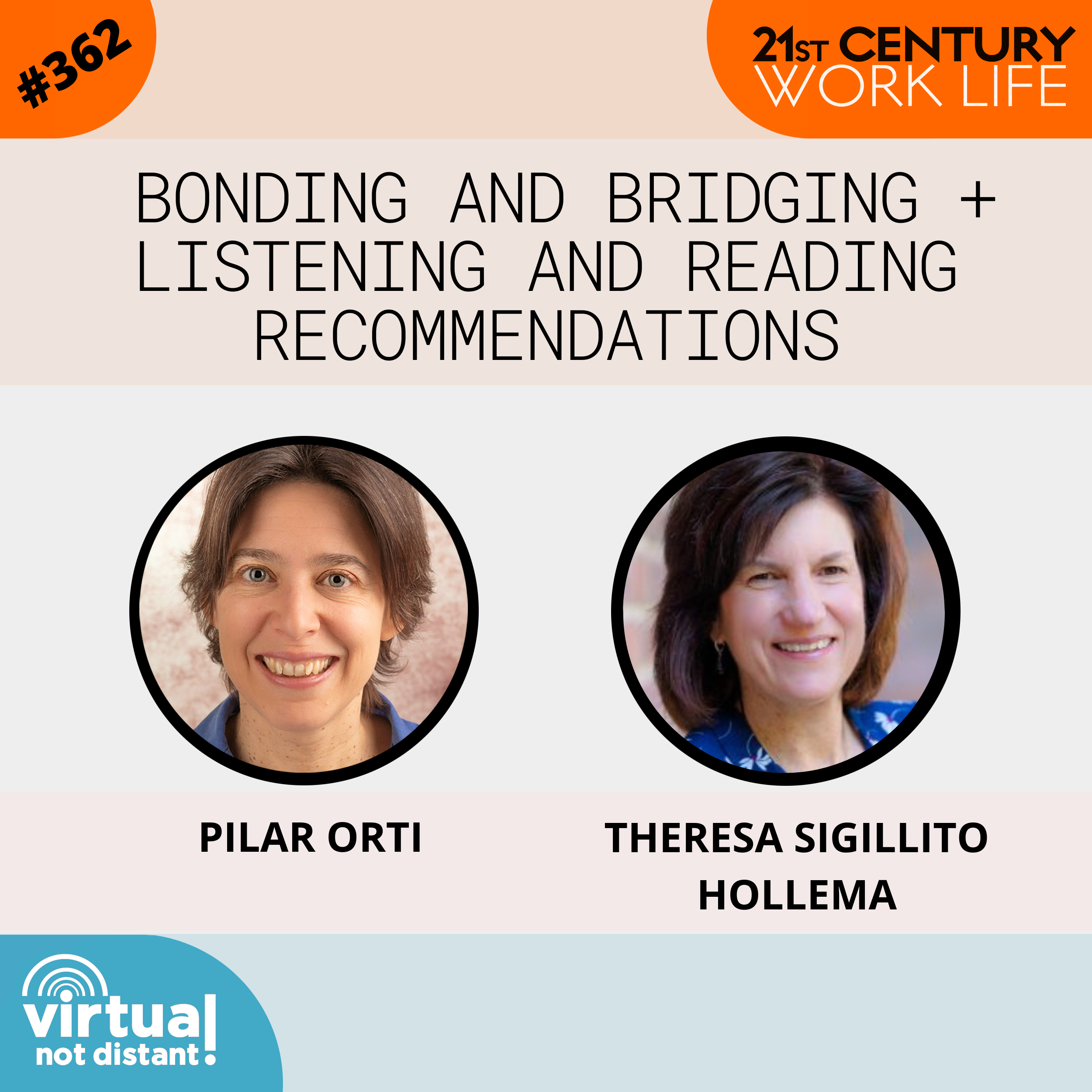 WLP362 Bonding and Bridging in Remote Teams plus Reading and Listening Recommendations
