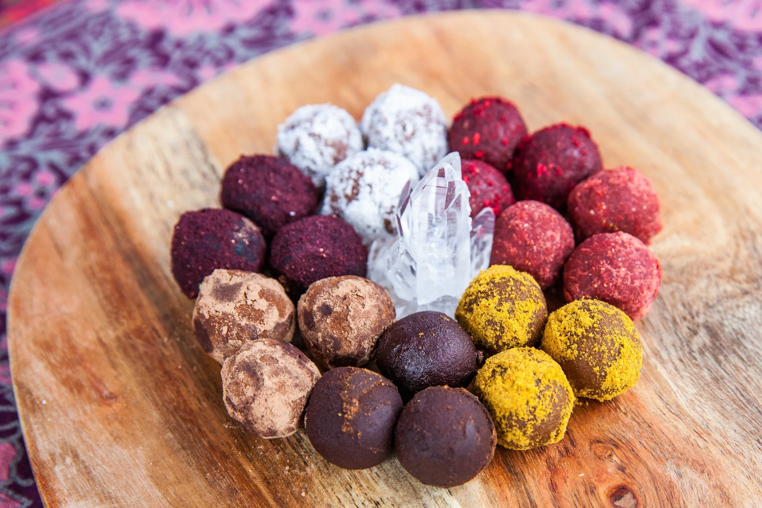 Raw Chocolate Truffles from Vivacious Dish