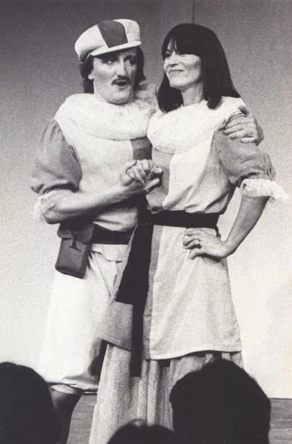 Sacré Théâtre is the name under which the company has been performing since 1999. French productions prior to 1999 included BITM & Riff de Daniel Limon, Fin de Partie de Beckett, Les bonnes de Genet, La Machine infernale de Cocteau, Victor de Vitrac, Kean de Sartre, Huis Clos de Sartre, Jacques ou la soumission d’Ionesco, La Dernière bande de Beckett, Portrait d’une femme de Vinaver, and La C antatrice chauve d’Ionesco. but the history of foreign language productions at UEA dates back to the early 1970s. 