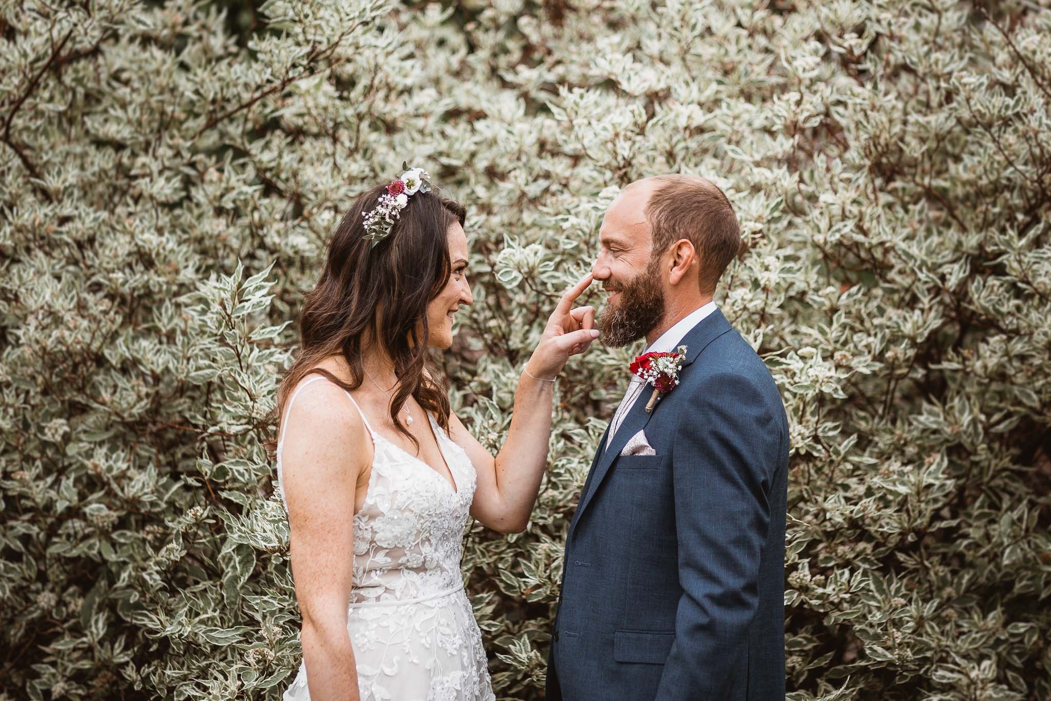 Rosie and Richard at The Secret Garden