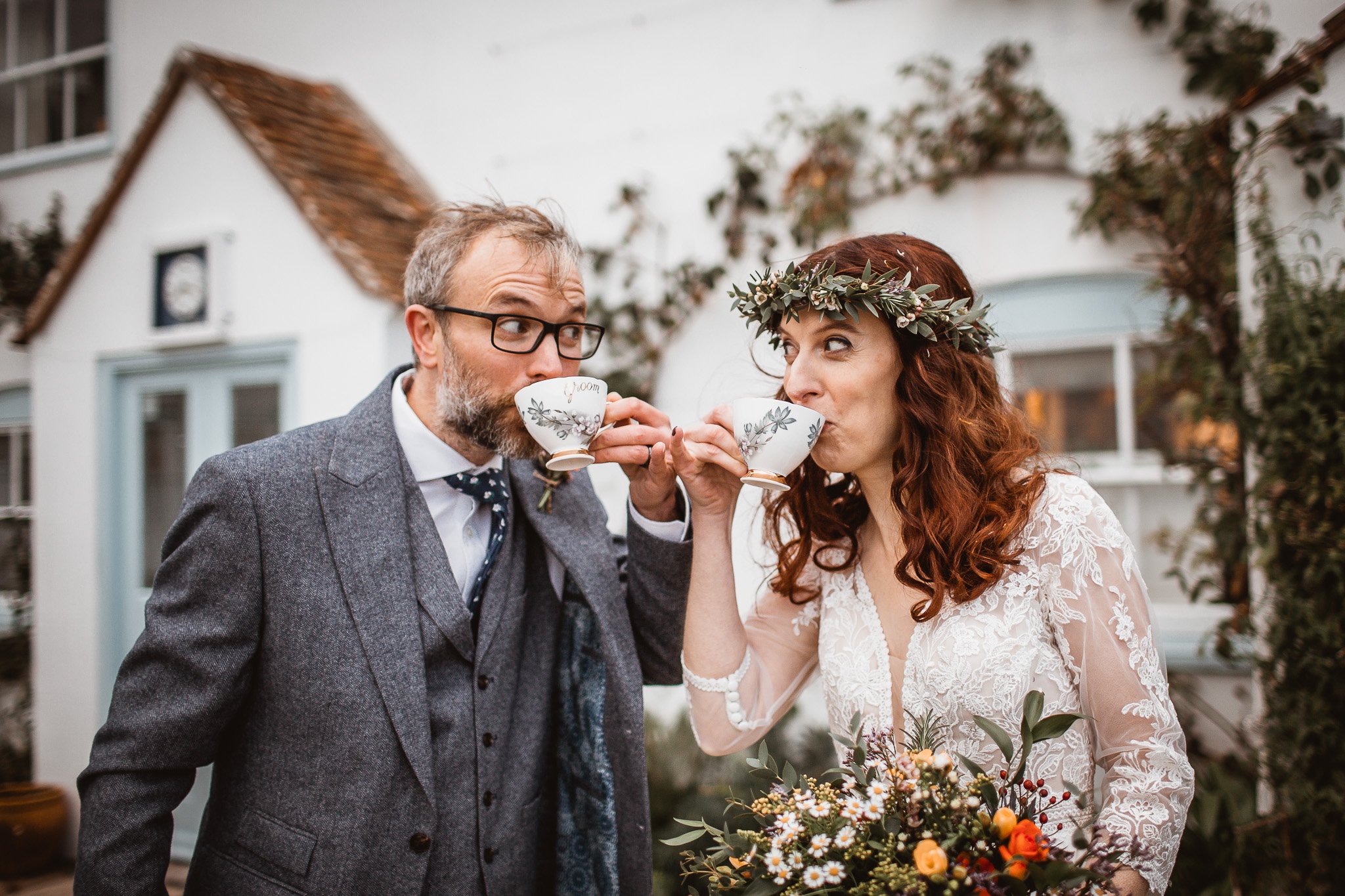 Hampshire wedding photographer at Itchenor Sailing Club