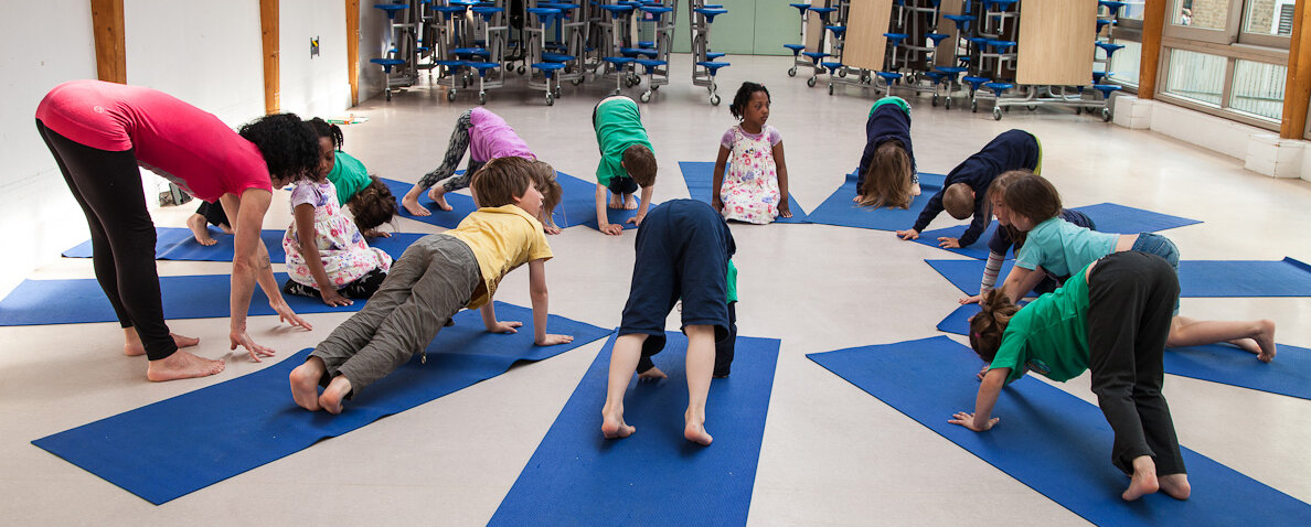 Where can I teach kids yoga?