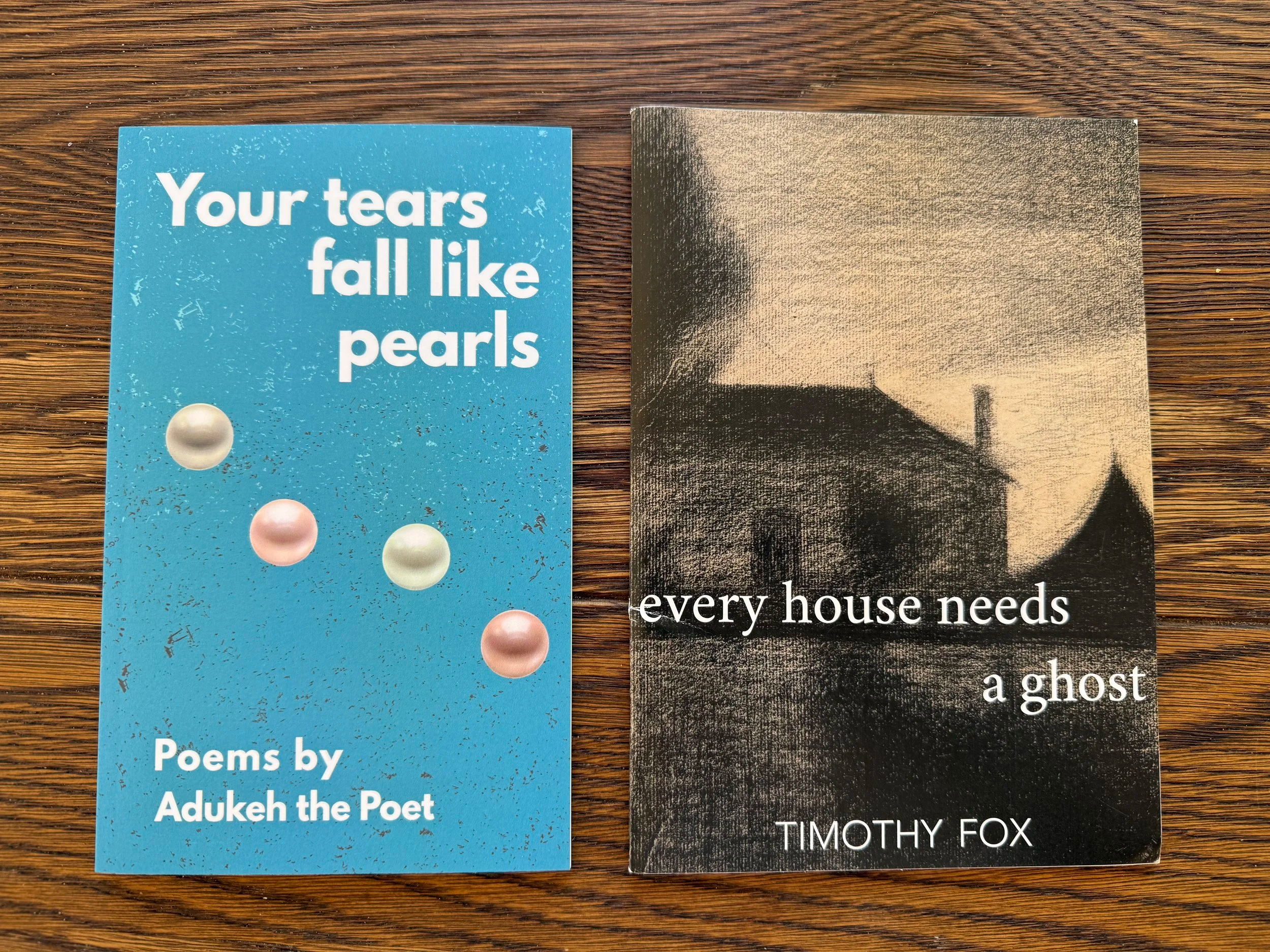 two poetry chapbooks