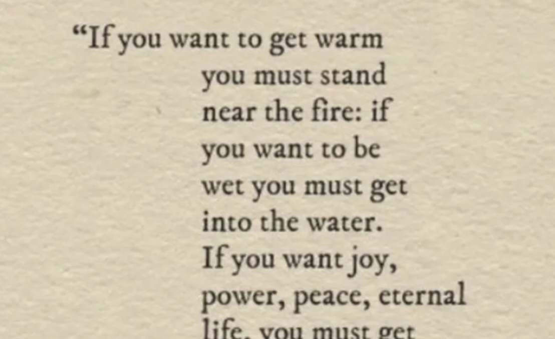 just do the thing