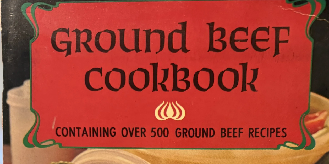Some cookbooks I found at mom’s