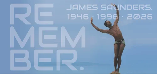 REMEMBER. JAMES SAUNDERS. 1946-1996-2026