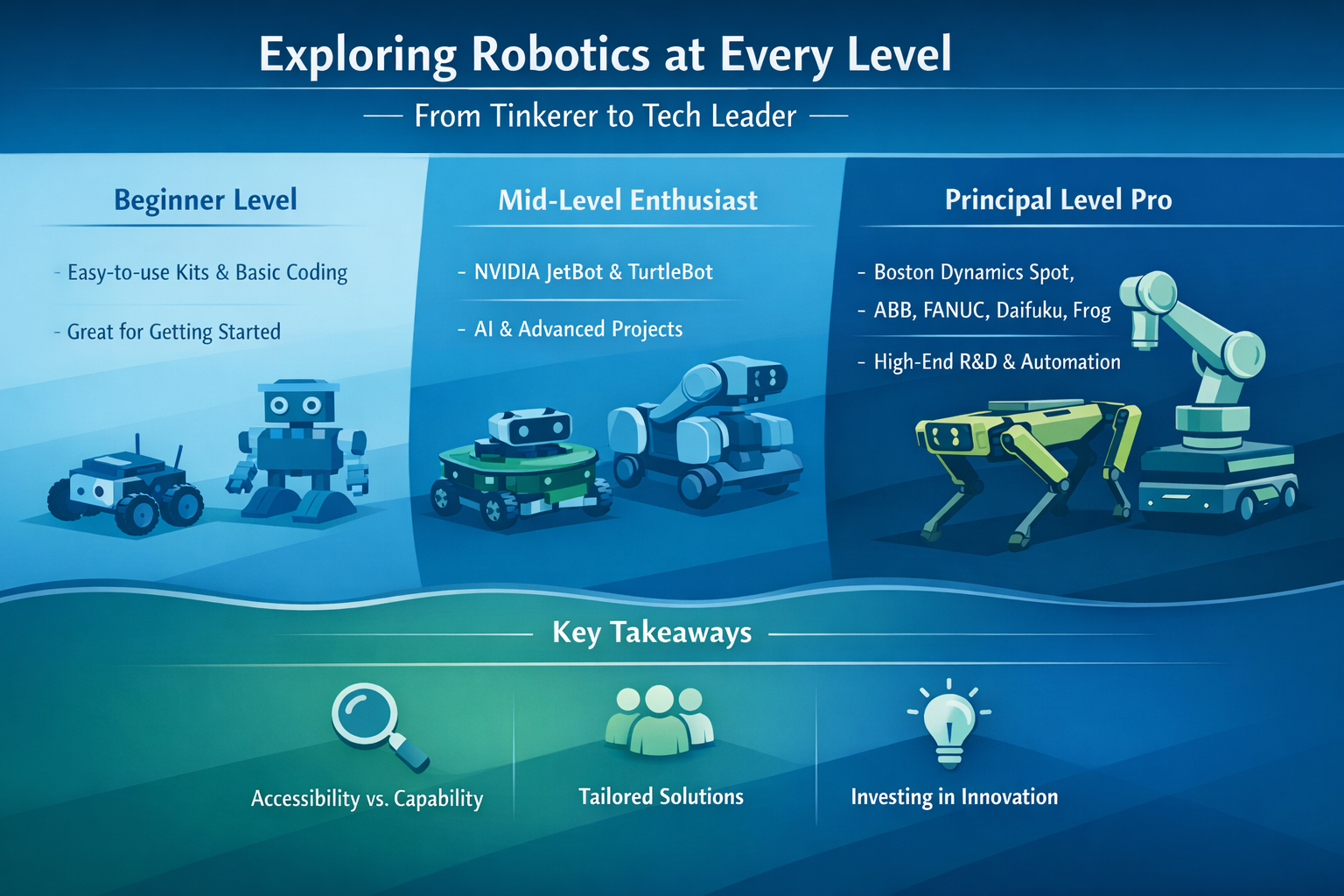 Exploring Robotics at Every Level: From Tinkerer to Tech Leader by Mark Hewitt