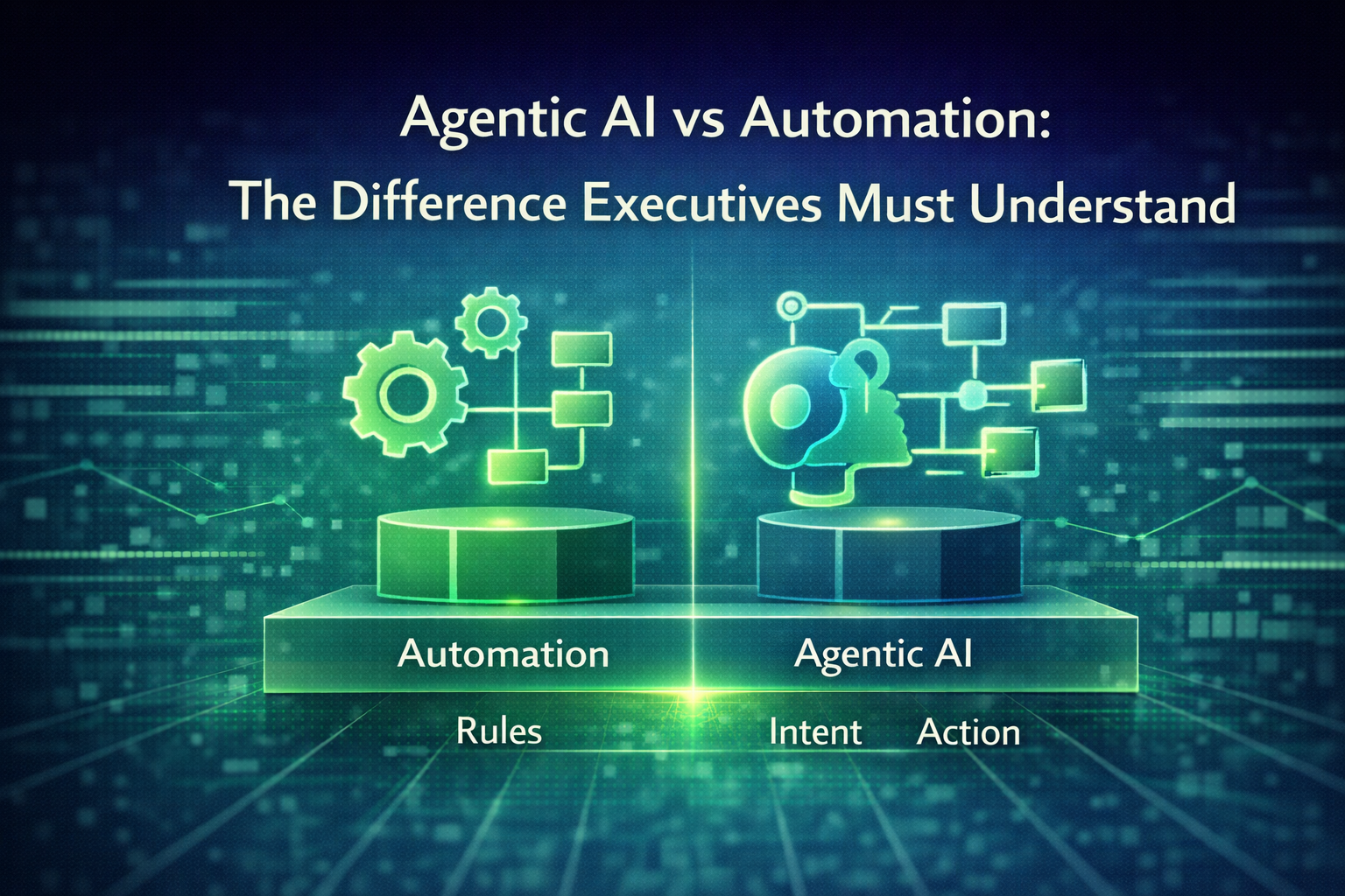 Agentic AI vs Automation: The Difference Executives Must Understand by Mark Hewitt