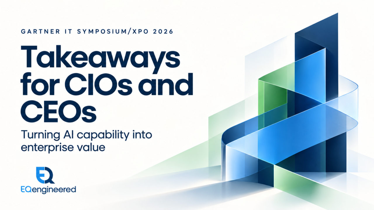 Gartner IT Symposium/Expo Takeaways for CIOs and CEOs by Mark Hewitt