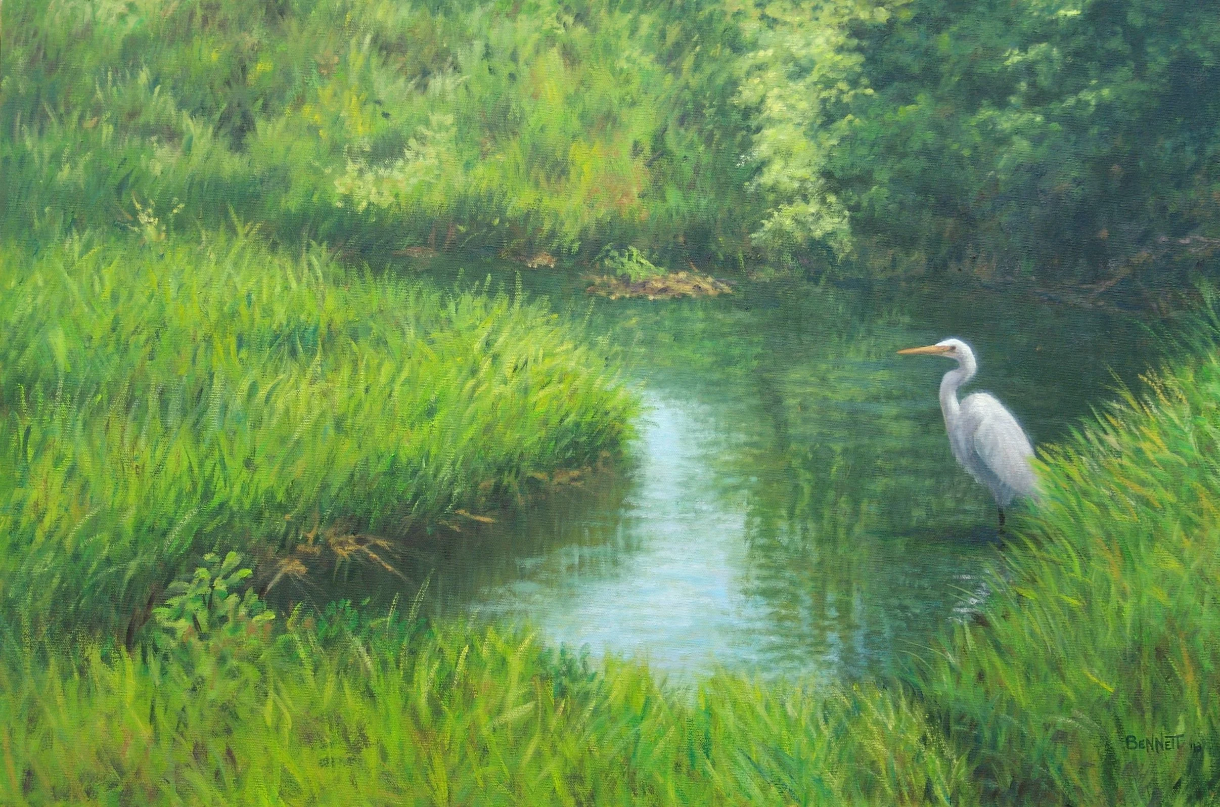 InvNo.591,WhiteHeron,20x30,O:C,2013.jpg