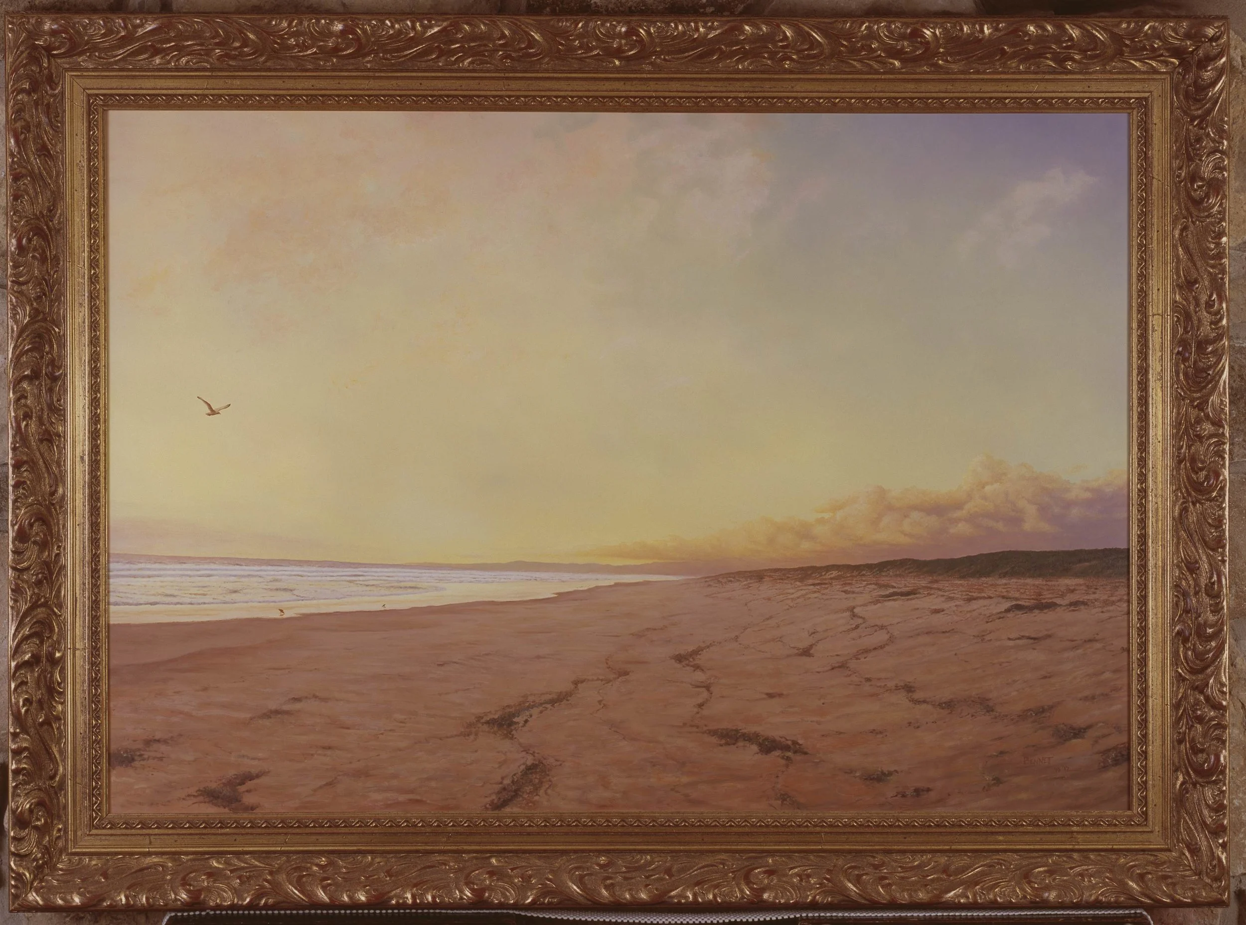InvNo511,MontereySunset,O:panel,33x48,Fr.jpg