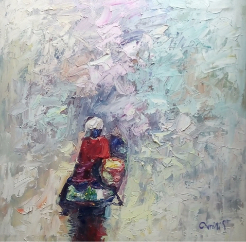 Sam Ovraiti "Man in Boat"