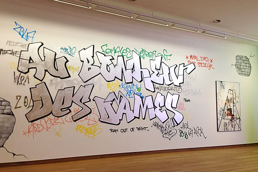 Mick La Rock x Paulina Olowska. Stedelijk Museum Amsterdam. 2013