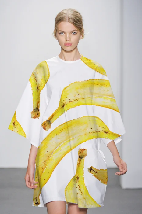 Big White Bananas Smock