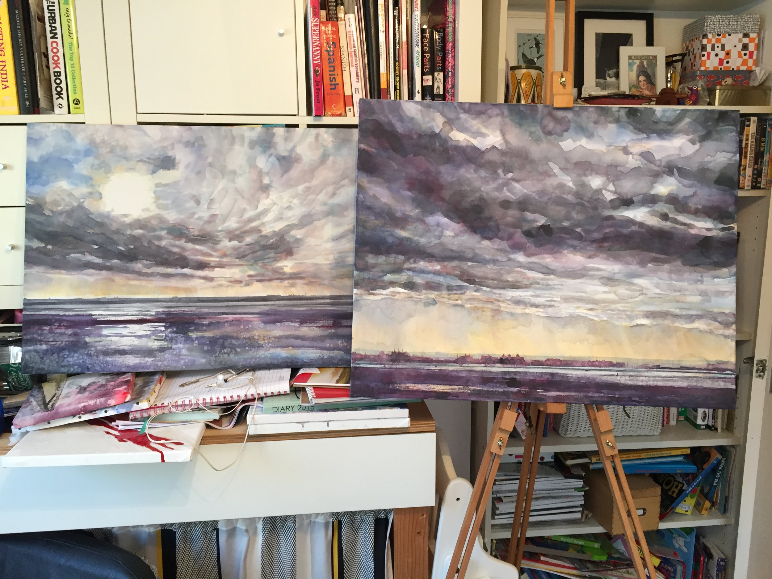 Ready to pack off to exhibition
