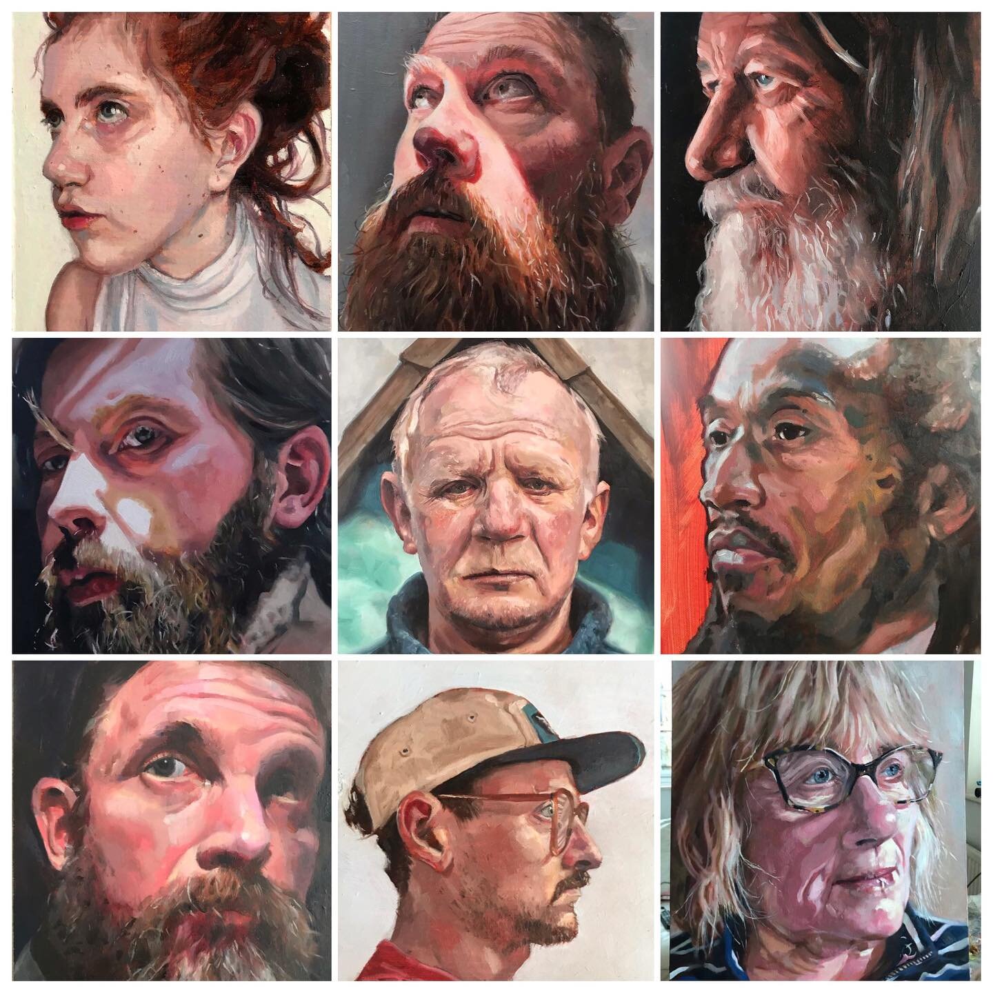 Happy New Year!🥂 2023 has been kind to me, I feel my painting&rsquo;s getting better, I was on Sky @artistoftheyear and managed to get into @royalinstituteofoilpainters annual show again. I was longlisted for the @selfportraitprize and @women_in_art