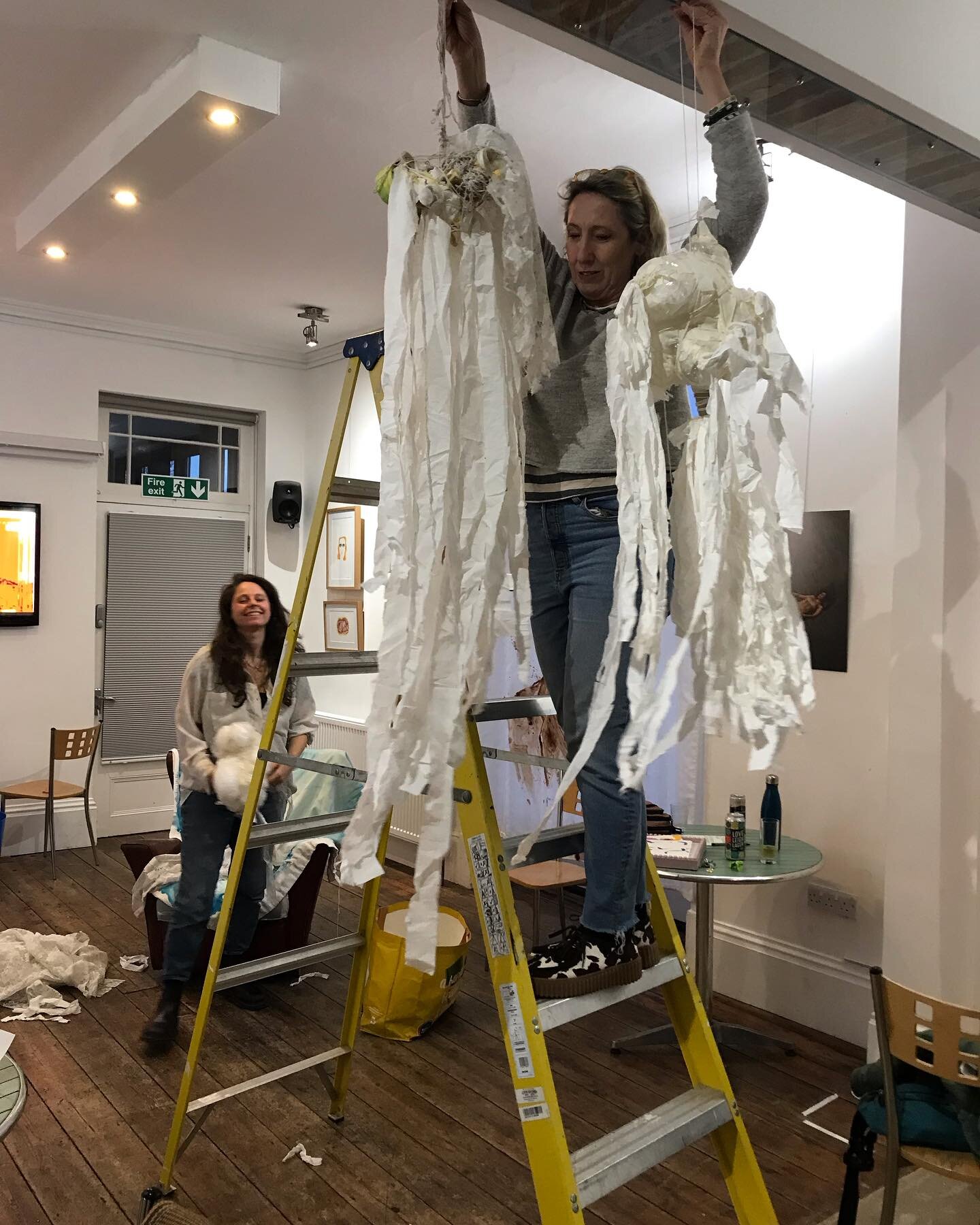 Some install pics from today, in preparation for @theotherma show opening in Friday. 

TOMA is collaborating with Metal on our upcoming group show &lsquo;I will not be dragooned&hellip;&rsquo; - showcasing new work and works-in-progress from both the