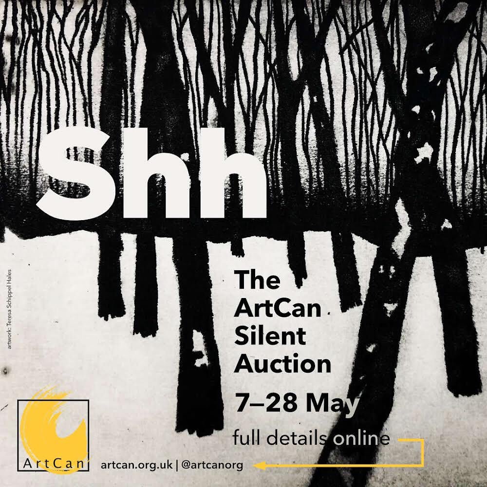 On Tuesday 7th May the ArtCan Secret Auction will go live. More details and a sneak preview of works can be viewed on the @artcanorg website.

I have a limited edition giclee print up for bidding.

&ldquo;We are so excited to give you the opportunity