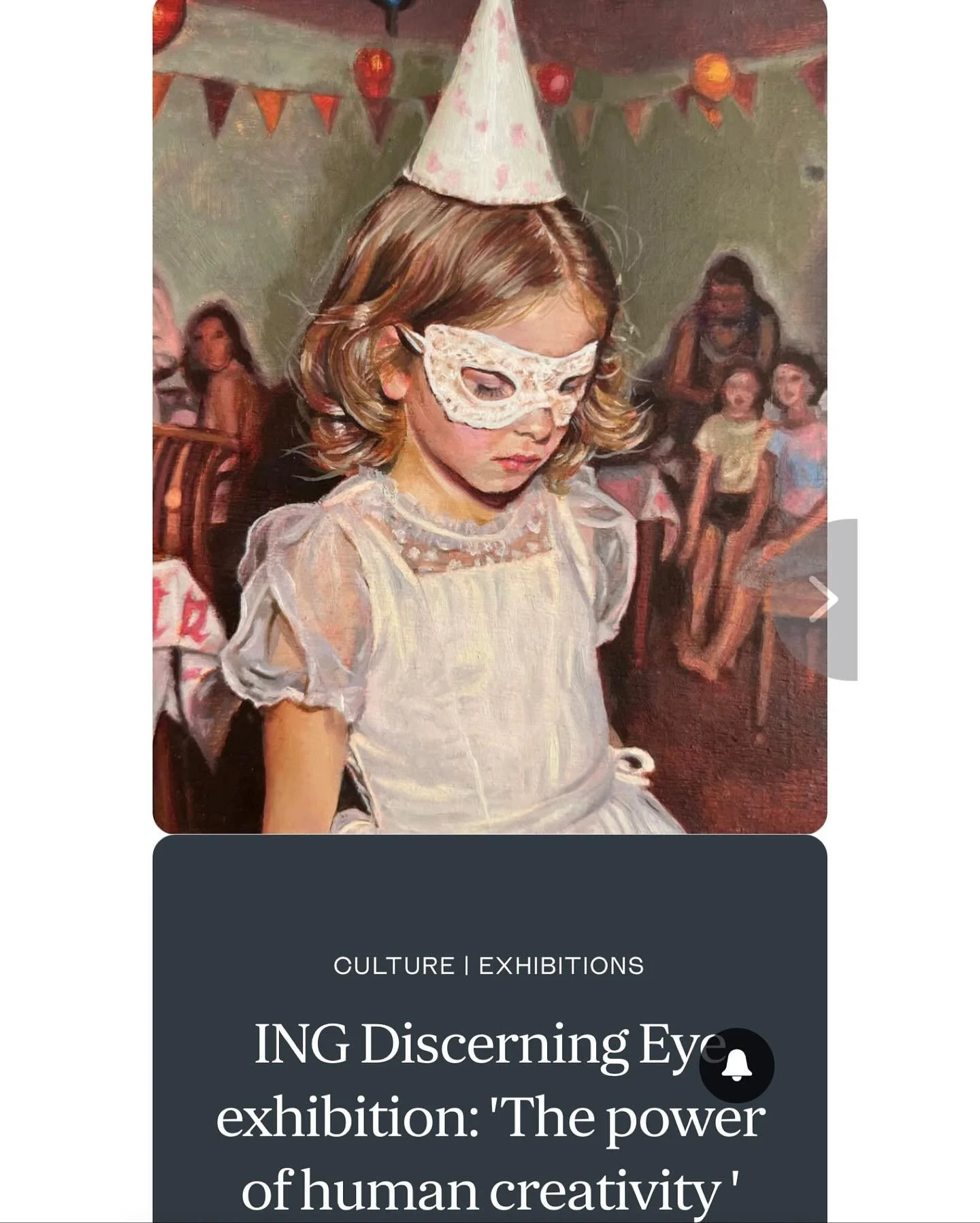 Great review in The Standard about the @ingdiscerningeye @mallgalleries read in full on link in bio. 
&nbsp;
The exhibition is free to visit every day - 10am to 5pm from Fri 14 to Sat 22 Nov and 10am to 1pm on Sun 23 Nov and is well worth a visit.

I