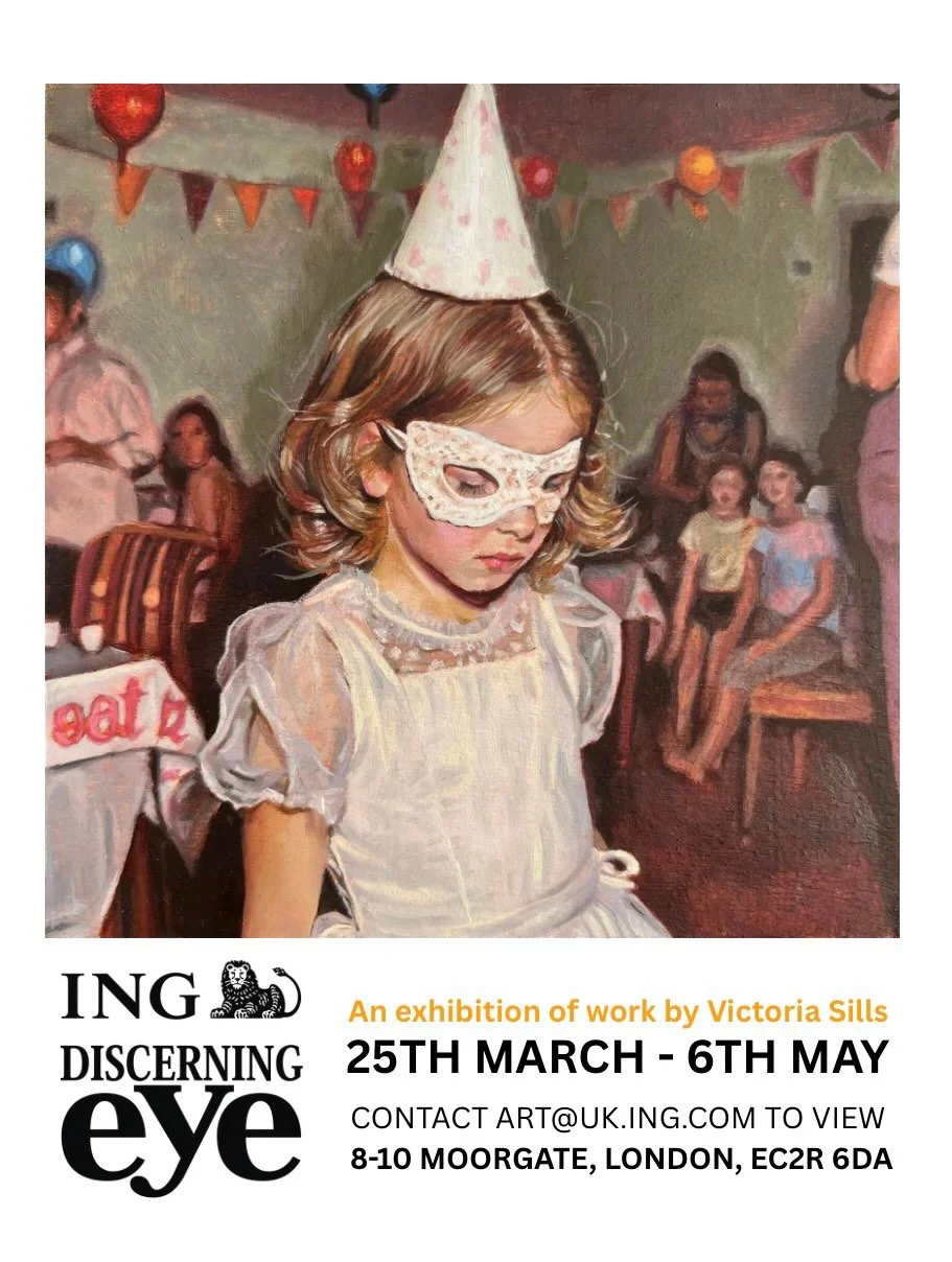 Opens today and runs until 6th May.
9am-5pm Mon-Fri

To arrange a visit contact art@uk.ing.com 

📍ING, 8-10 Moorgate, London, EC2R 6DA

#portraitpainting #londonartshow #discerningeye #masking @discerningeyeorg