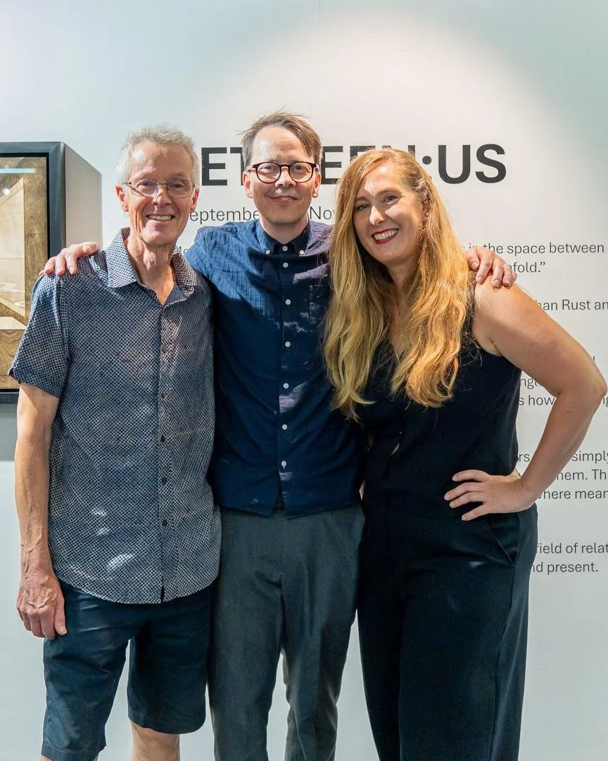 A BIG thank you to everyone that took the time to visit on Saturday for the opening of our show @beecroftartgallery BETWEEN:US - we really do appreciate it.

Was wonderful to talk to so many people about our work and to receive such positive feedback