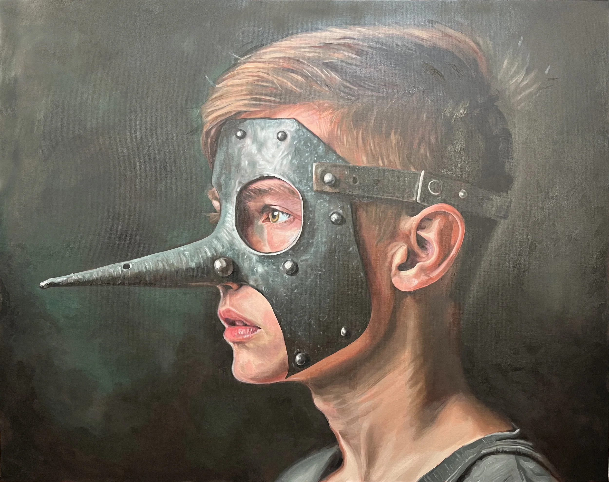 Abased - oil on canvas - 129 x 103 cm