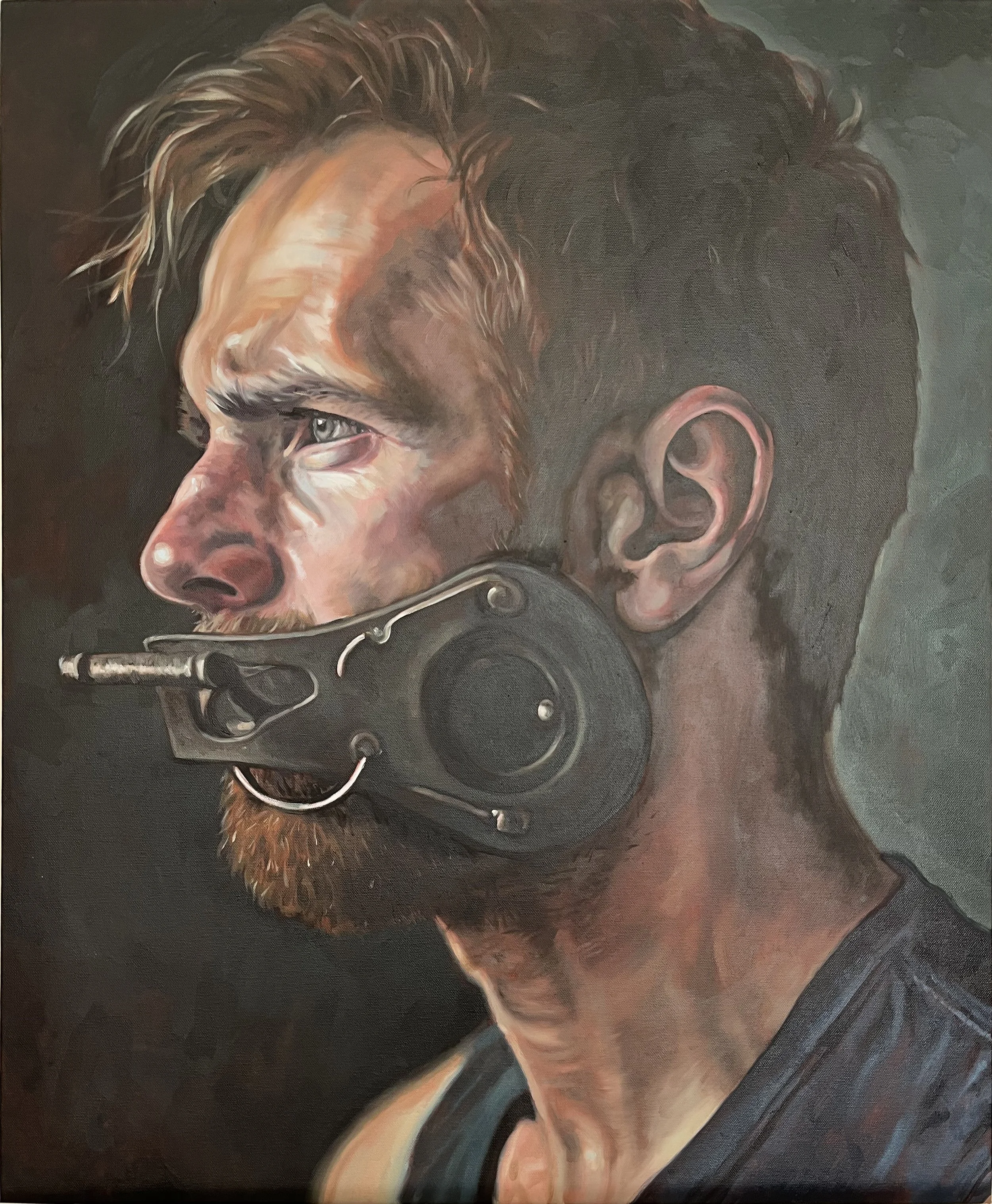Subjugated - oil on canvas - 91 x 71 cm