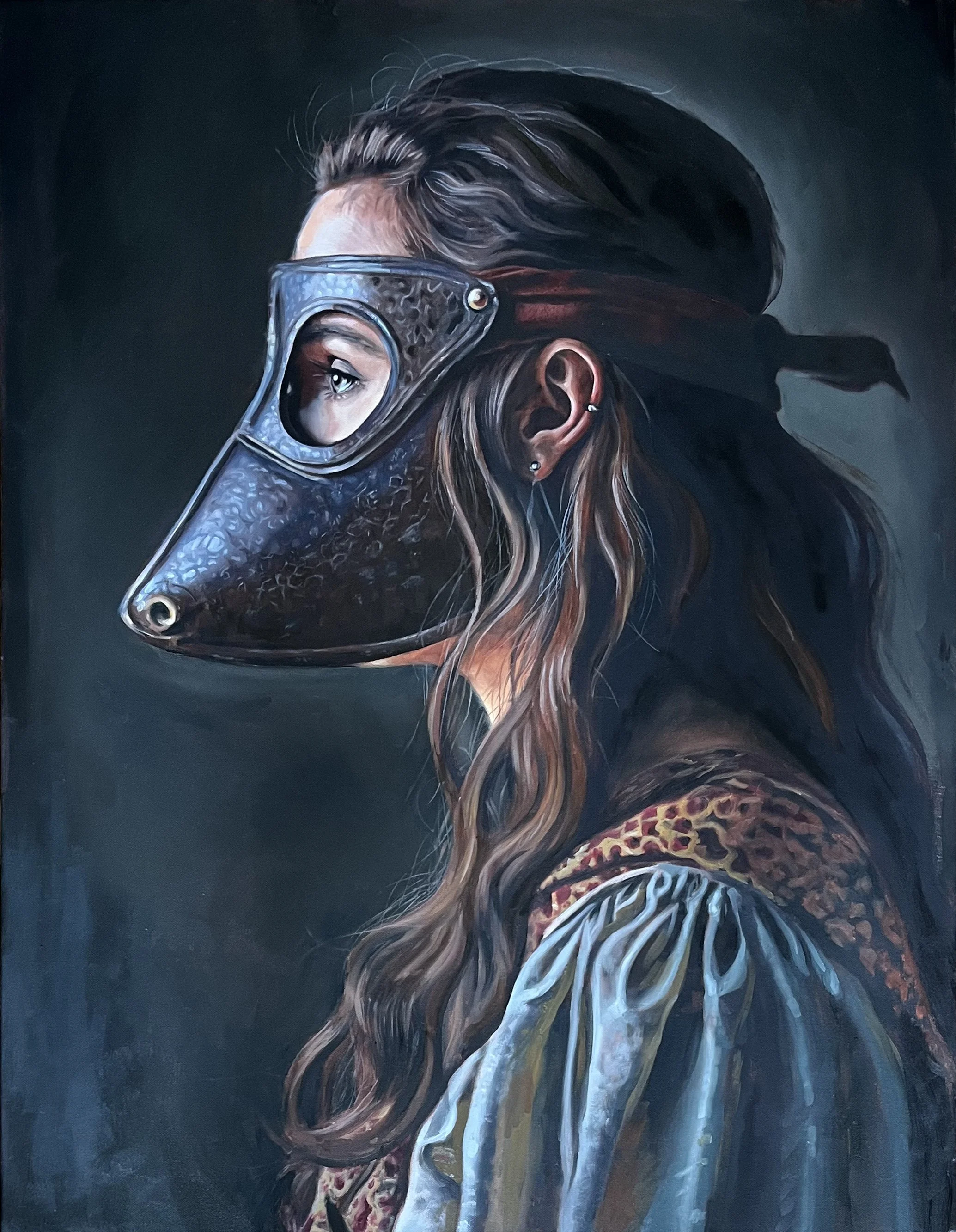 Quelled - oil on canvas - 91x71cm
