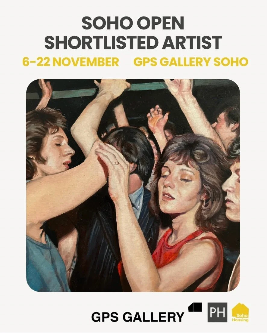 Excited to have two works included in the #SohoOpen this year @gpsgallerysoho - many thanks to the selectors.

🗓️ The Soho Open 2026 will be on show at Great Pulteney Street (GPS) Gallery, Soho, from Friday 6 to Sunday 22 November 2026, with a Priva