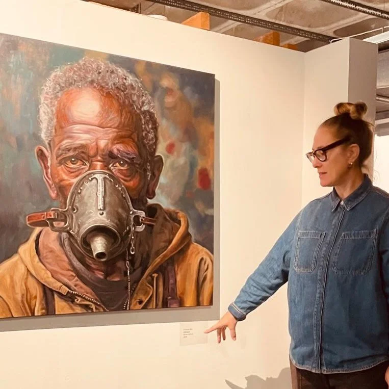 Thank you to everyone that came along to our artist tour yesterday @beecroftartgallery for the BETWEEN:US exhibition. Some people travelled down from Cambridge and further afield so many thanks🙏

It was great to hear everyone&rsquo;s feedback and an