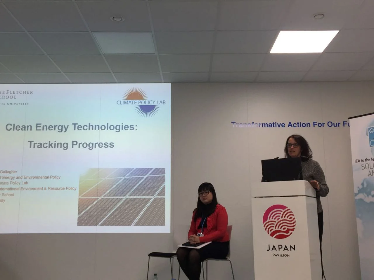 I spoke at an International Energy Agency side event on Clean Energy Technologies: Tracking Progress and the Role of Digitalization , where I presented on our findings of global investments in clean energy RD&D based on work led by CPL fellow Zdenka Myslikova.