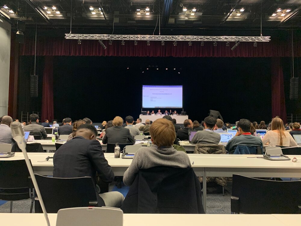 Sessions on the implementation of Article 6 of the Paris Climate Agreement at COP25.