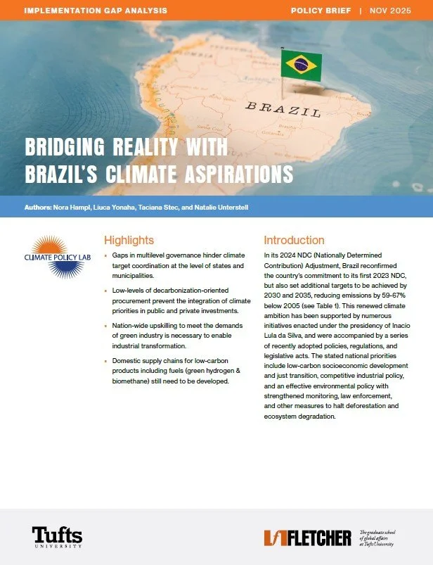 Implementation Gap Analysis: Bridging Reality with Brazil’s Climate Aspirations