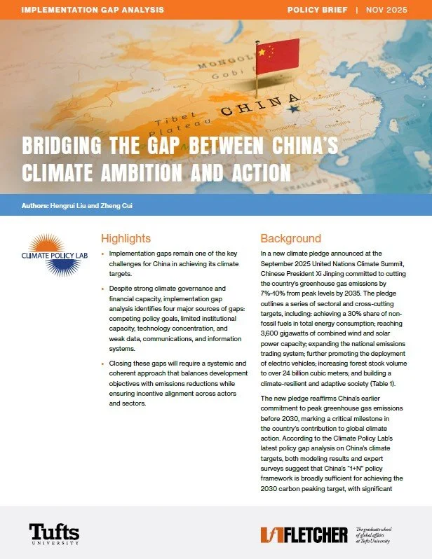 Implementation Gap Analysis: Bridging the Gap Between China’s Climate Ambition and Action