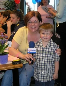 Brandon wanted to fundraise since the age of 4. He helped Flo at KMPS Seattle talk to listeners.