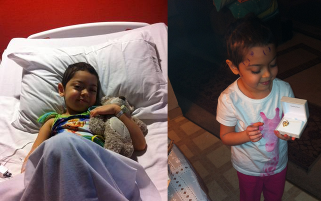 Emilia in treatment.