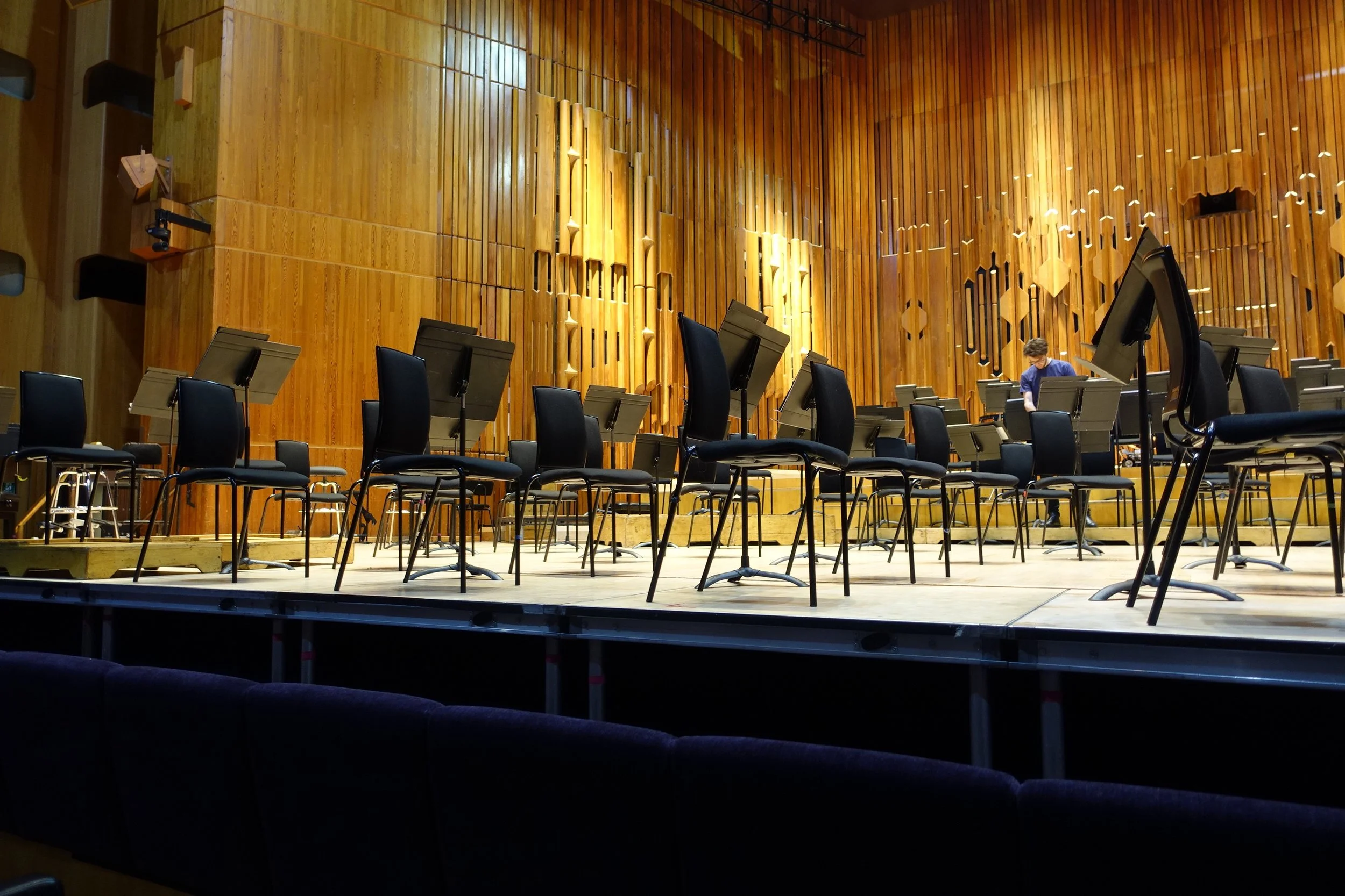 view from Eddie's usual seat