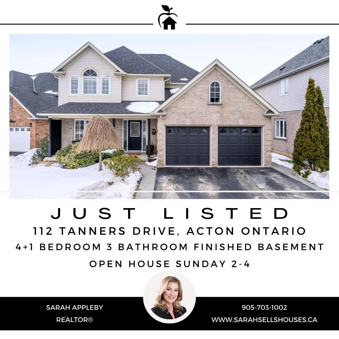 Open House this Sunday 2-4pm hosted by yours truly. Come by, say hello, and have a look at 112 Tanners Drive in Acton. 

Welcome to the perfect family home located at 112 Tanners Drive, a spacious two-story residence meticulously designed for comfort