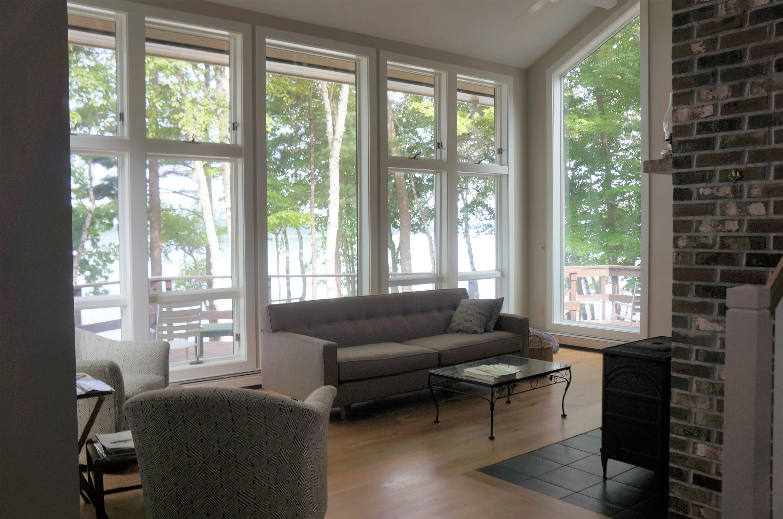 Coastal Island Living Room: After