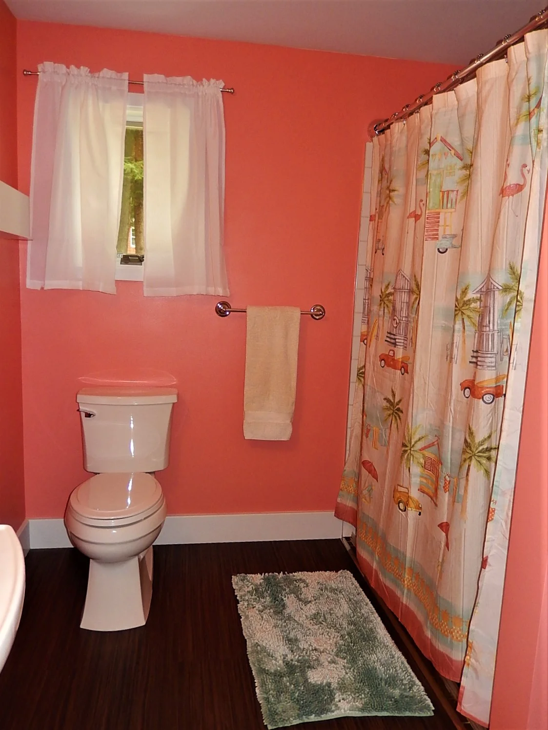 Coral Bathroom