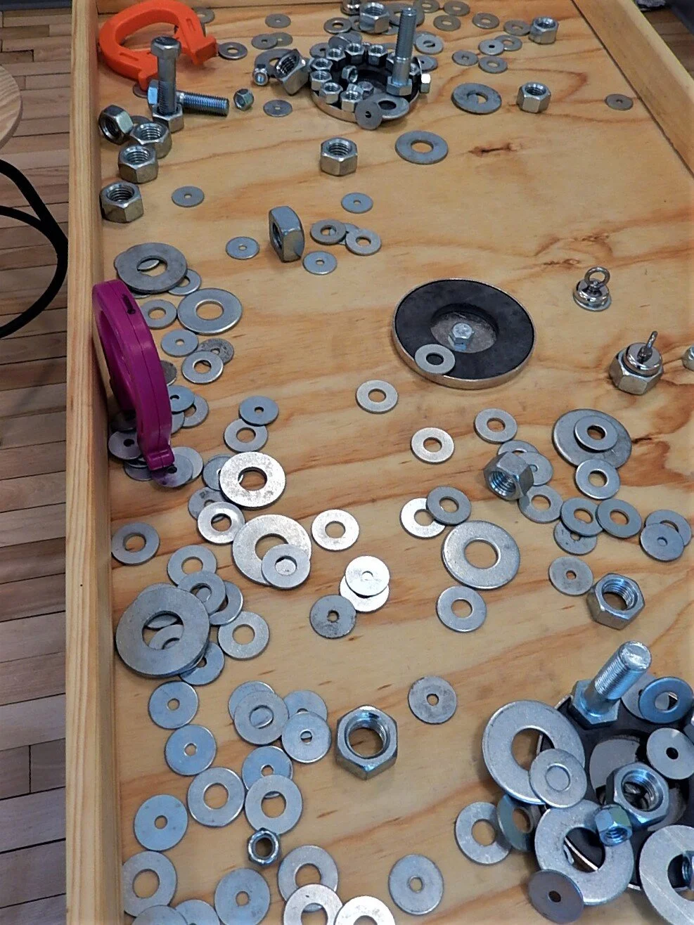 Playthings in the Magnet Room