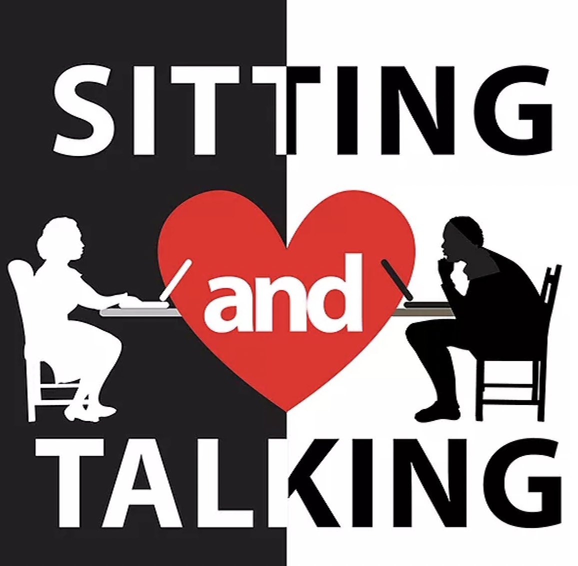 Sitting and Talking