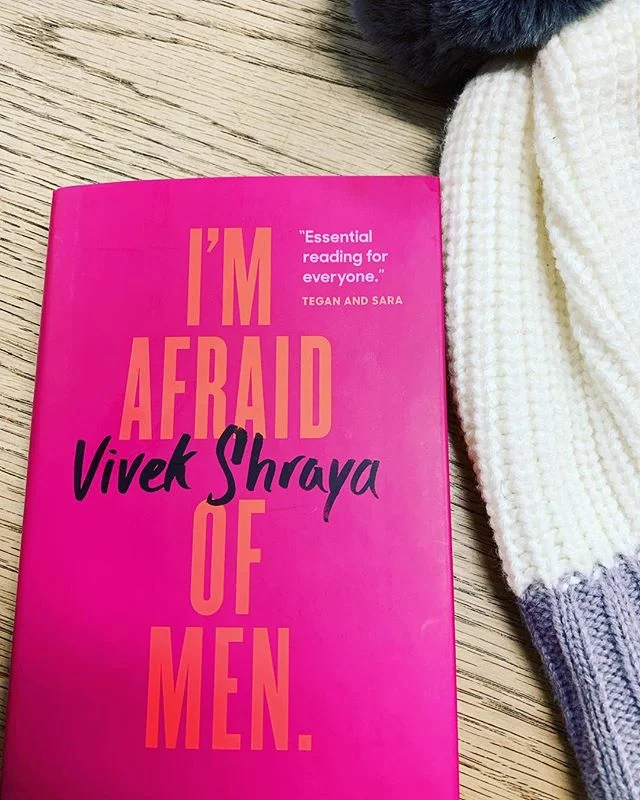 Some afternoon reading 📚 Highly recommend this book and as Tegan and Sara say: essential read for everyone. Thanks @vivekshraya for sharing your words and experiences with the world 💜