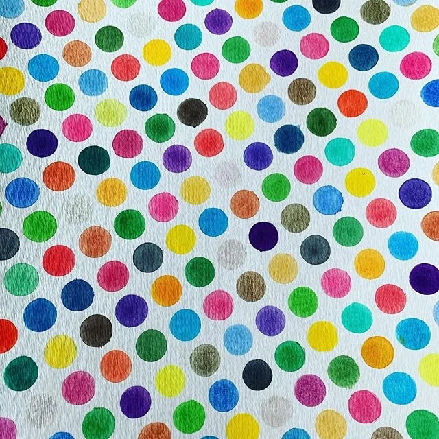 A month of watercolors 🎨 #quarantineart