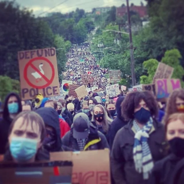 Black Lives Matter #silentmarchseattle