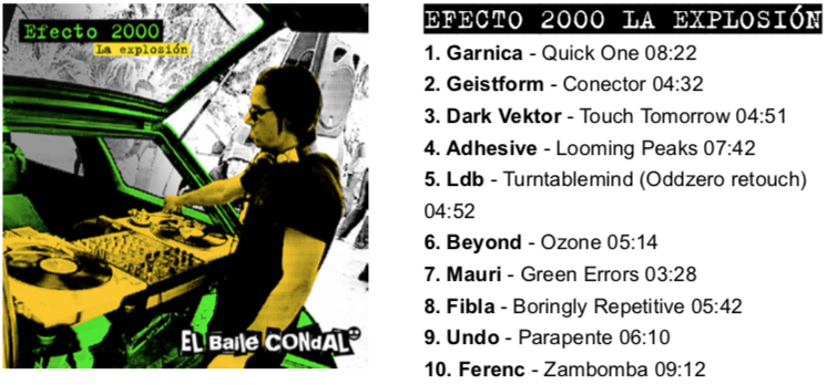 El Baile Condal Efecto 2000 la explosión Tracklist.png