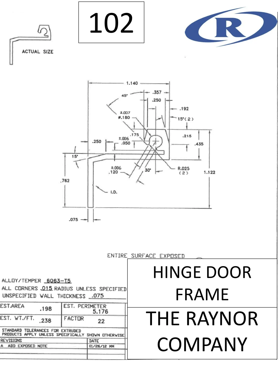 Hinge Door Frame