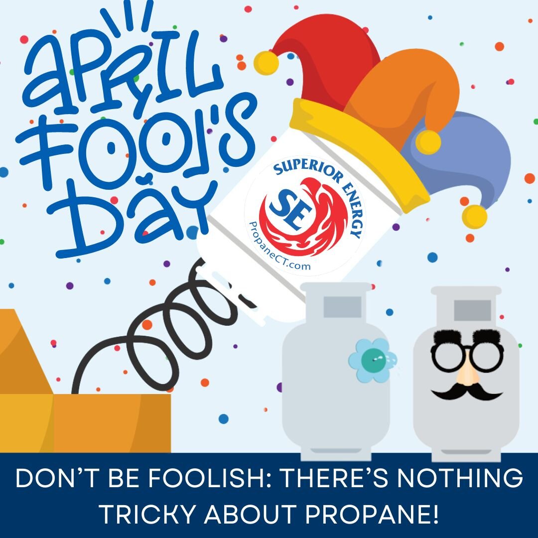 🤡 Happy April Fool's Day - but there&rsquo;s nothing tricky about propane!

Propane is a safe, reliable, and efficient source of fuel, all without breaking the household&rsquo;s budget. 💸

Because propane is a more efficient fuel, it costs less to 