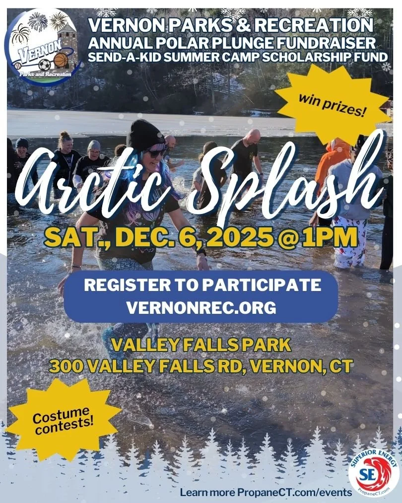 🏊 1 week to go! Are you ready to take the plunge for charity @vernonparksandrec  Arctic Splash 2025? 🧊 Learn more: PropaneCT.com/events